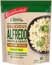 Continental Pasta and Sauce Family Alfredo 145G
