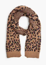 [Taking Shape] Taking Shape Animal Jacquard Scarf in Multi - Women's Accessories Multi