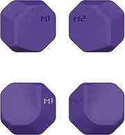 Skull & Co. Back Button Enhancement Set for ROG Ally X, Improvement Button Protection Kit for ROG Ally X - Galactic Purple, 4pcs