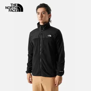 The North Face ALPINE POLARTEC 100 男 立領抓絨刷毛外套 NF0A83OSJK3 黑