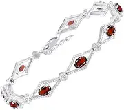 [Rylos] 925-Sterling sterling-silver oval-shape