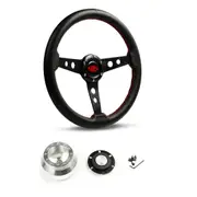 SAAS Steering Wheel SW616OS-L & billet boss for Holden Monaro HQ HJ HX 1971-1980