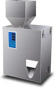 HOLGVE Powder Filling Machine, Automatic Powder Particle Filler Machine, Multifunction Intelligent Dispenser Bottle, for Tea Seeds Grains Powder Flour(1-200g)