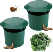 Slug Traps for Garden - Reusable Snail Trapper - Eco-Friendly Garden Decor, Farm Protector, Snail Trap Catcher Tool, Snail Cage for Flower Beds