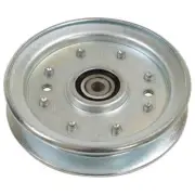 Flat Idler for Simplicity 5000 Series 42" Deck - Heavy Duty Metal 5" OD