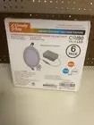 Cloudy Bay CRI90 White Indoor 4 In. LED Recessed Down Vivid LED Lighting 6 pack