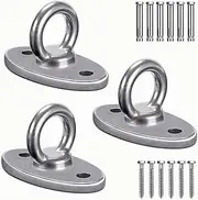 BeneLabel Wall Ceiling Mount Bracket for Suspension Strap Trainer, 2800lb Capacity, Body Weight Strength Training Systems, Aerial Yoga Swing & Hammock, Resistance Band, Battle Rope, Boxing Equipment