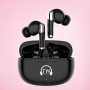 [Treble Wave] TWS Earbuds, Bluetooth 5.3, IPX-7 Waterproof, Type-C Fast Charging, Touch Controls