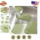 Soft & Stylish Memory Foam Non-Slip Bath Mat Set - Ideal for Any Bathroom