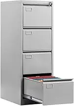 File Cabinet Deep Vertical File Cabinet 4-Drawer Letter Size File Cabinet Steel for Home Office