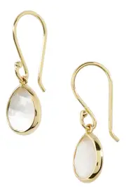 Ippolita Rock Candy Teeny Teardrop Earrings in Yellow Gold at Nordstrom One Size