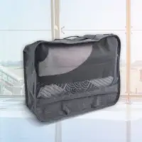 在飛比找momo購物網優惠-【UdiLife】輕旅立體衣物收納袋-小-個性灰-3入(收納