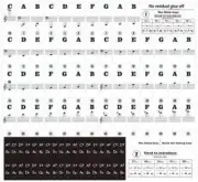 TRANSPARENT Keyboard Piano Stickers 88/61/54/49/37 KEYS Sticker Note for Learner