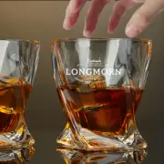 Custom Engraved Longmorn Whiskey Glass – 10 oz Twisted Rocks Glass