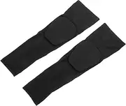 Sleeves for Volleyball 2 Pack Elbow Pads Hexagonal Padding Compression Arm Sleeves for Sports Including Basketball Football Baseball