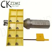 WCΦ17.5-3D-C25 17.5mm WC/SP/WD CNC Indexable U Drill+10Pcs WCMT030208