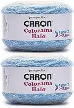Caron Colorama Halo Cake Yarn, Amber Ocean