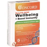 Concord Sunchih Gpsp Wellbeing + Boost Immunity 20 Capsules