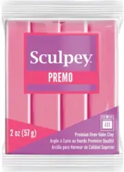 Premo™ Polymer Oven-Bake Clay, Blush Pink, Non Toxic, 2 Oz. Bar, Great for Jewel