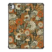 iPad Pro 13-inch (M4) iPad Impact Case Butterfly Mushroom Garden - Winter Night