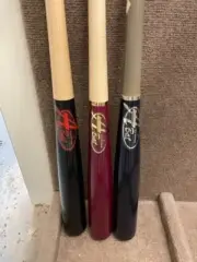 3 PACK A BAT by SUPERIOR BAT CO 33" MAPLE I-13 models JUST LIKE THE PHOTO'S