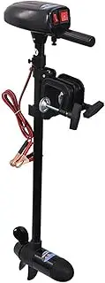 Trolling Motor,Outboard Motor, 18 LBS 12 V Inflatable Kayak Outboard Trolling Electric Motor， Fishing Boat Dinghy Engine， Canoe Thrust for Kayak, Inflatable Fishing Boats
