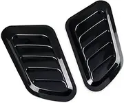 2 PCS Universal Car Tuning Hood Air Flow Intake Decoration Outlet Hood Scoop Bonnet Vent Cover Stickers Decoration Styling