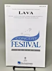 Hal Leonard Lava SATB Arranged By Roger Emerson