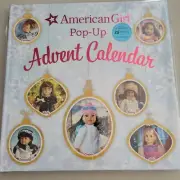 American Girl Pop-up Advent Calendar Pop Up Tree, Bonus Book NIP