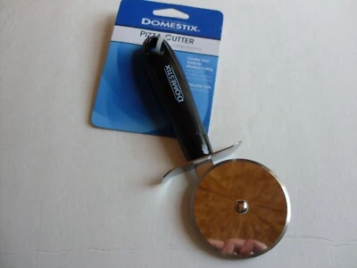 Pizza Cutter Wheel Premium Slicer - Pasta Knife Stainless Steel Blade DomeStix