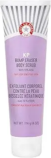 First Aid Beauty - KP Bump Eraser Body Scrub with 10% AHA, Keratosis Pilaris Skin Exfoliater with Glycolic and Lactic acids, Helps Reduce Chicken Skin Bumps, Safe for Sensitive Skin, 4 oz