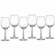Ritzenhoff & Breker White wine glass Vio Set of 6, Wine glasses, Glass, Clear...