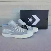 Converse CTAS Madison Mid Sneaker Women SZ 8 Winter Slay Silver Egret Sparkle