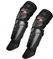 Motorcycle Knee Guards, Extended Knee Brace Wrap, Motorcycle Knee Protective Gear for Adults, Motocross Racing Knee Protector, Warm Shin Guards