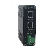 Industrial Gigabit PoE++ Injector 48V DC PoE++ 95W up to 100 Meters Output DI...
