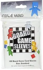 Sleeves - Dragon Shield - Board Game - Clear - Standard (63x88mm)