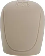 BESPORTBLE Car Gear Cover Remote Control Cars Automotive Car Interior Decoration Car Accessory Shift Knob Cover Car Shifts Protective Cover Silicone Shift Cover Knob Covers Beige