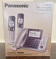 PANASONIC Corded / Cordless Phone System Answering Machine & Talking Caller ID