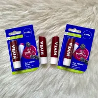 在飛比找蝦皮購物優惠-NIVEA 妮維雅黑莓潤唇膏