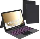 Keyboard Case for Samsung Galaxy Tab A9+ A9 plus 11": 7 Colors Backlit Trackpad