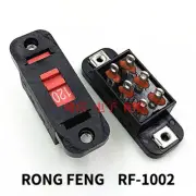 2pcs RONG FENG RF-1002 6pin 10A 250V conversion switch 115-230V