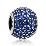 Pandora Blue Pavé Charm 791051NCB