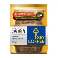 在飛比找momo購物網優惠-【KEY COFFEE】特級深焙即溶咖啡~補充包袋裝(即溶)