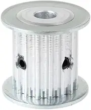 1pcs 5M-15T Alloy Pulley Circular Arc Tooth Bore 5/6/6.35/8/10/12 Mm Pulley Wheel AF Shape Fit for 5M Timing Belt Width 15/20/25 Mm(5mm,for Belt Width 25 mm)