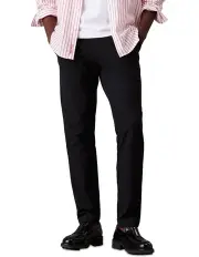 [Calvin Klein] 4-Way Stretch Pull Up Jogger in Black