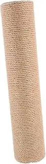 DIKACA Cat Scratching Post Durable Jute Rope Scratching Pole for Cats Space Saving Vertical Design for Homes Cat Accessory Adorable Scratching