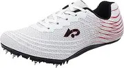 [ZHENSI] Track and Field Shoes Mens Womens Spikes Sprint Running Sneakers Breathable for Long Jump Student