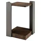 Sofa Side End Table Modern Furniture 2 Tier Bedroom Storage Room Small Table NEW