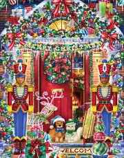 Christmas Doorway Advent Calendar (Countdown to Christmas) by with 'Twas the Ni