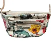 Multisac Crossbody Bag Multi Compartment Sleek Mini Valencia Floral New With Tag